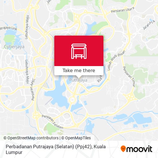 Peta Perbadanan Putrajaya (Selatan) (Ppj42)