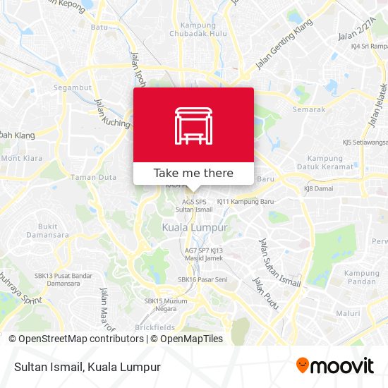 Sultan Ismail map