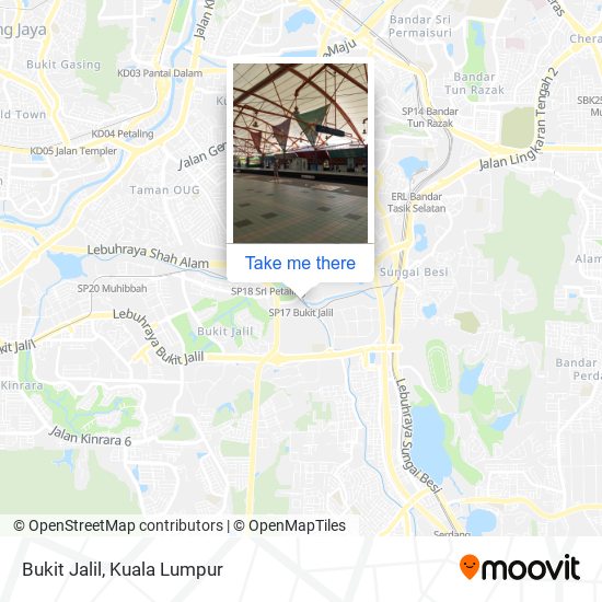 Bukit Jalil map