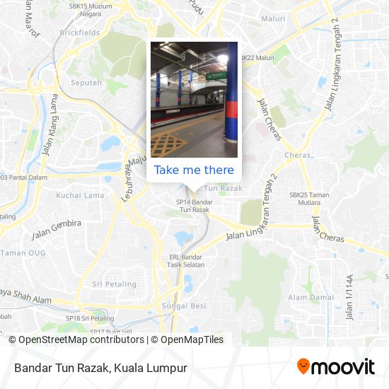 Bandar Tun Razak map