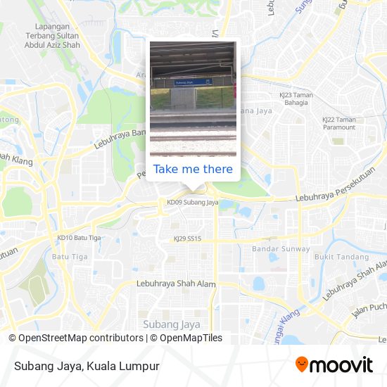 Subang Jaya map