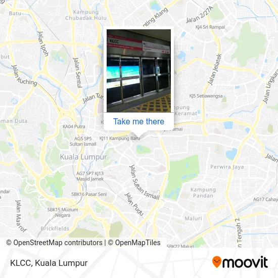 KLCC map