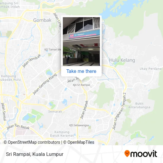 Sri Rampai map