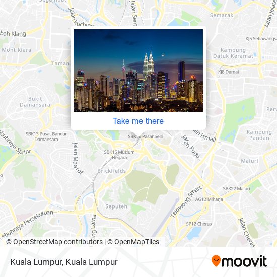Kuala Lumpur map