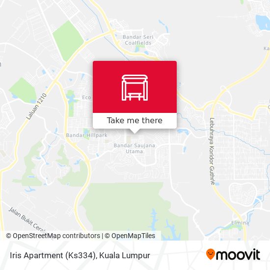 Iris Apartment (Ks334) map