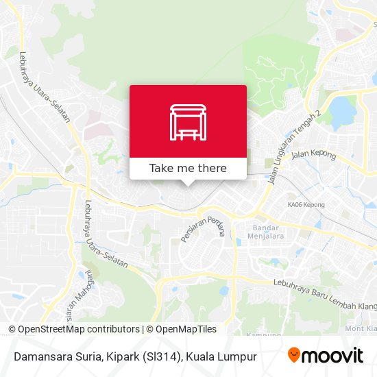 Peta Damansara Suria, Kipark (Sl314)