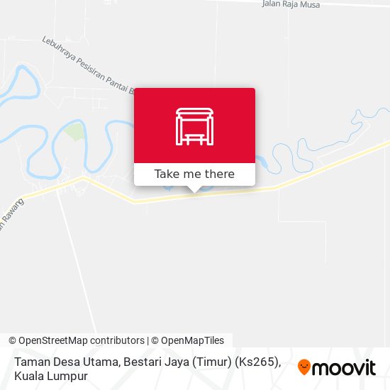Peta Taman Desa Utama, Bestari Jaya (Timur) (Ks265)