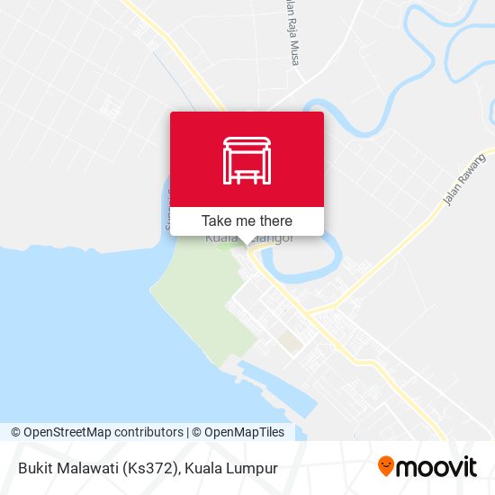 Bukit Malawati (Ks372) map