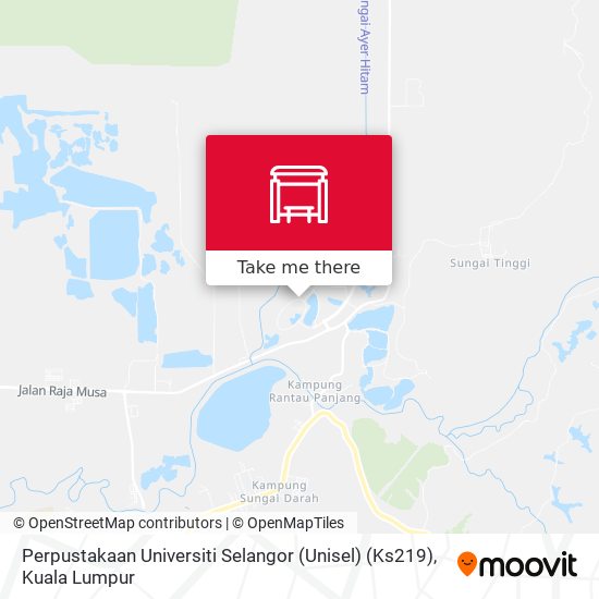 Peta Perpustakaan Universiti Selangor (Unisel) (Ks219)