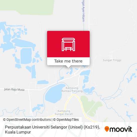 Perpustakaan Universiti Selangor (Unisel) (Ks219) map