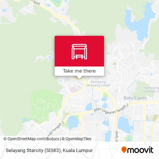 Selayang Starcity (Sl383) map