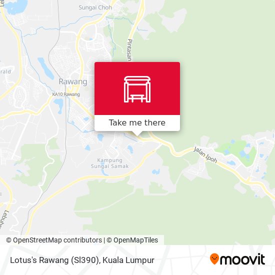Lotus's Rawang (Sl390) map
