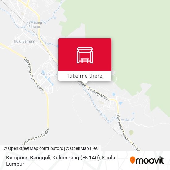 Kampung Benggali, Kalumpang (Hs140) map