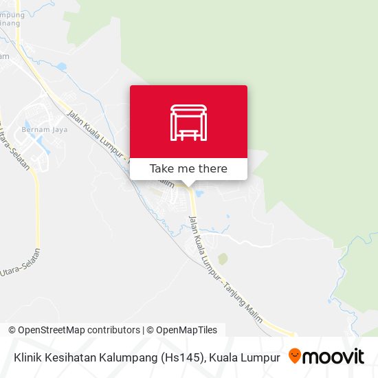 Klinik Kesihatan Kalumpang (Hs145) map