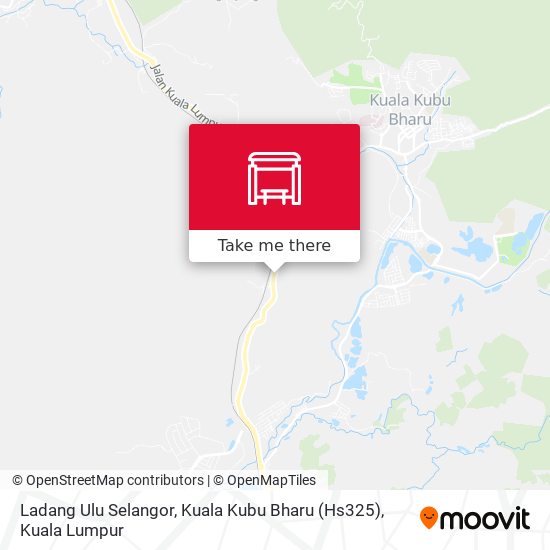 Ladang Ulu Selangor, Kuala Kubu Bharu (Hs325) map