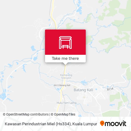Kawasan Perindustrian Miel (Hs334) map