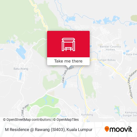 M Residence @ Rawang (Sl403) map