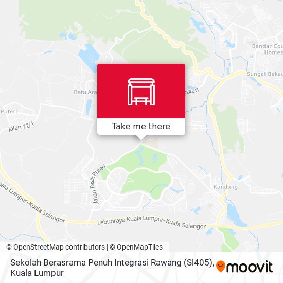 Sekolah Berasrama Penuh Integrasi Rawang (Sl405) map