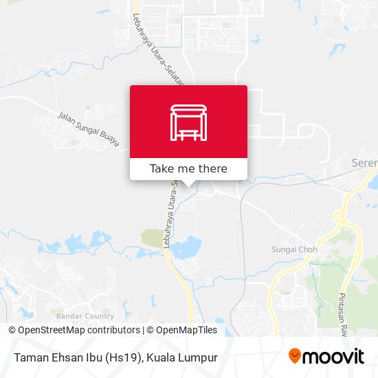 Peta Taman Ehsan Ibu (Hs19)