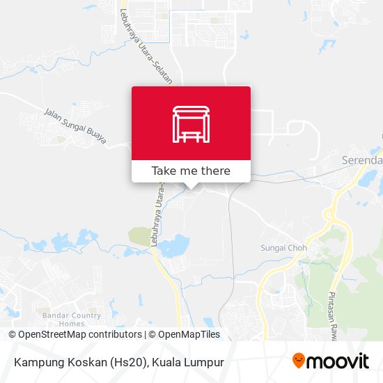 Kampung Koskan (Hs20) map