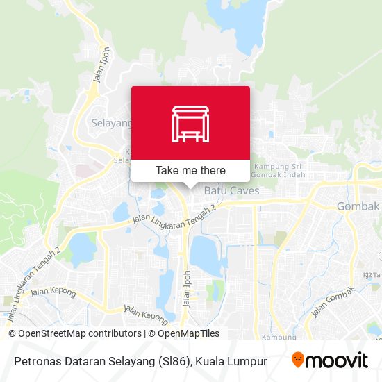 Peta Petronas Dataran Selayang (Sl86)