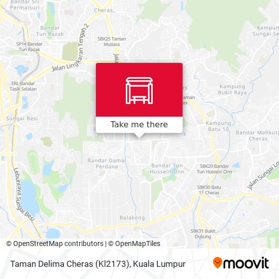 Cara Ke Taman Delima Cheras Di Kuala Lumpur Menggunakan Bis Mrt Lrt Atau Kereta