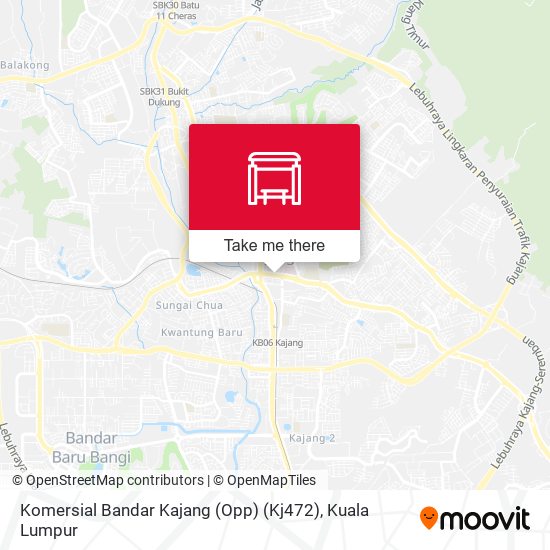 Peta Komersial Bandar Kajang (Opp) (Kj472)