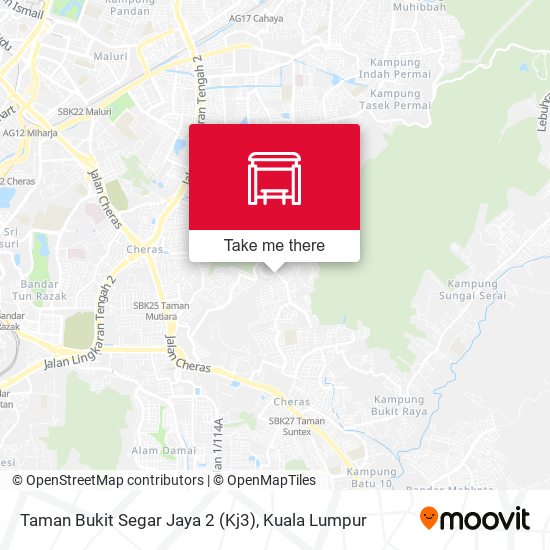 Peta Taman Bukit Segar Jaya 2 (Kj3)