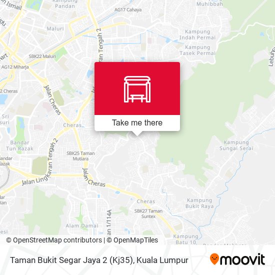 Peta Taman Bukit Segar Jaya 2 (Kj35)