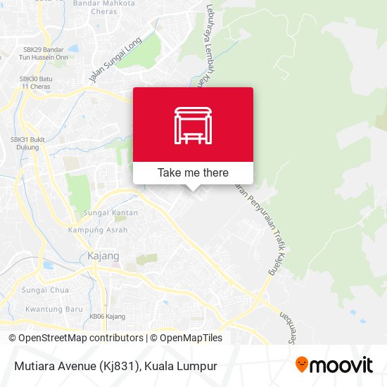 Mutiara Avenue (Kj831) map