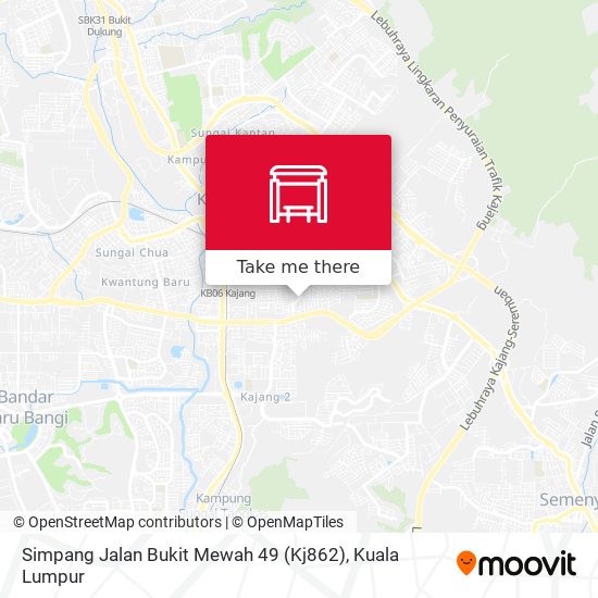 Peta Simpang Jalan Bukit Mewah 49 (Kj862)