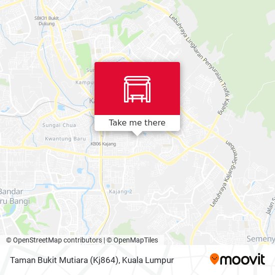 Peta Taman Bukit Mutiara (Kj864)