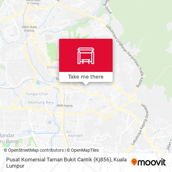 Peta Pusat Komersial Taman Bukit Cantik (Kj856)