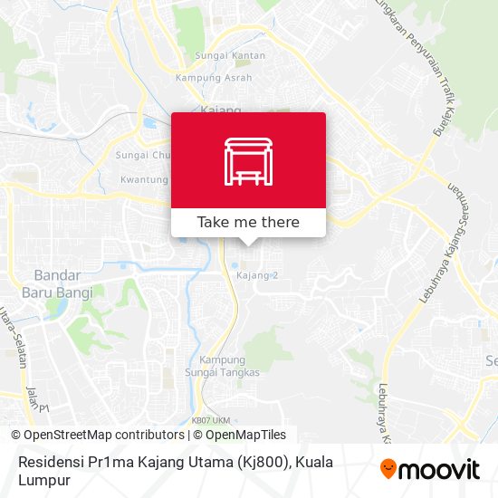 Peta Residensi Pr1ma Kajang Utama (Kj800)