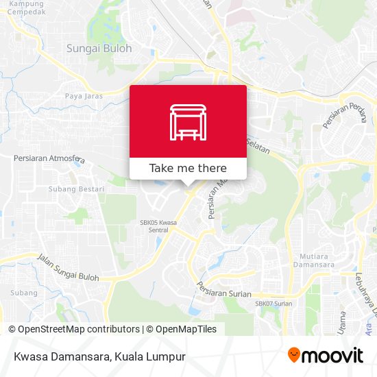 Peta Kwasa Damansara