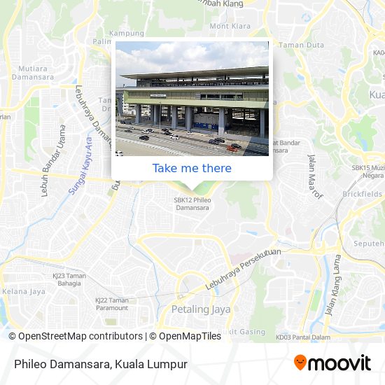Phileo Damansara map