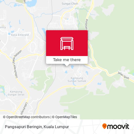 Pangsapuri Beringin map