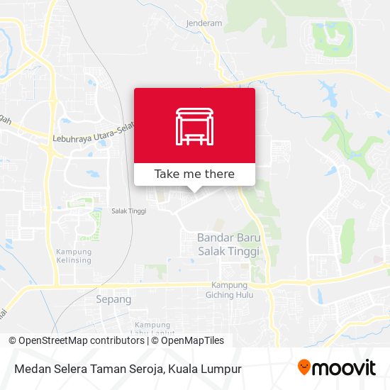 Medan Selera Taman Seroja map