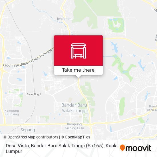 Desa Vista, Bandar Baru Salak Tinggi (Sp165) map