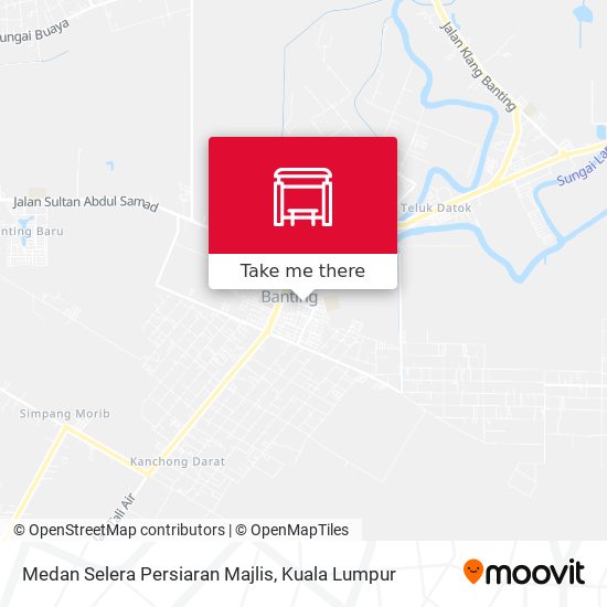 Medan Selera Persiaran Majlis map