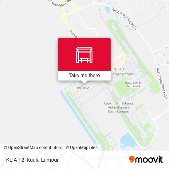 KLIA T2 map