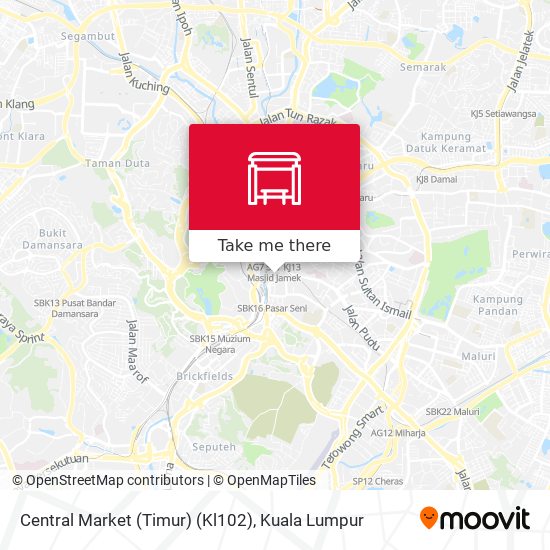 Central Market (Timur) (Kl102) map