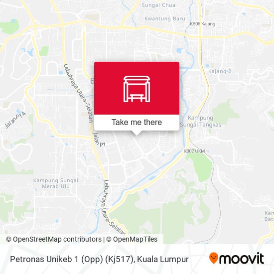 Petronas Unikeb 1 (Opp) (Kj517) map