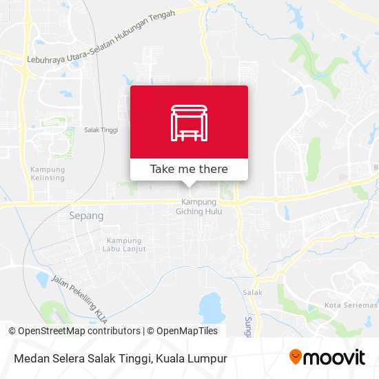 Peta Medan Selera Salak Tinggi