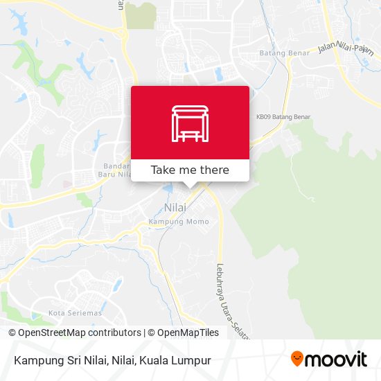 Peta Kampung Sri Nilai, Nilai