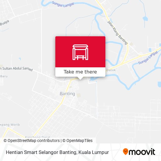 Peta Hentian Smart Selangor Banting