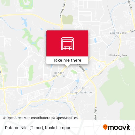 Dataran Nilai (Timur) map