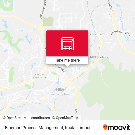 Emerson Process Management map