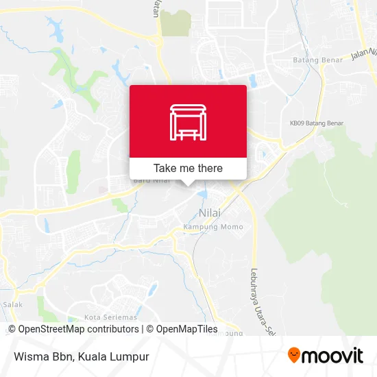 Wisma Bbn map