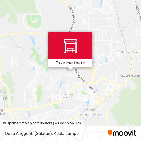 Desa Anggerik (Selatan) map